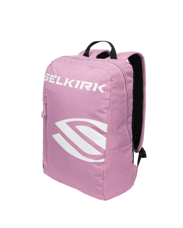 Core Line Day Bag in gray with Selkirk logo on front.