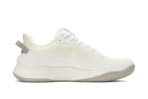 Selkirk Courtstrike Pro men's pickleball shoes in white and grey.