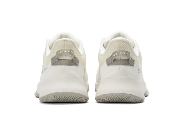Selkirk Courtstrike Pro men's pickleball shoes in white and grey.