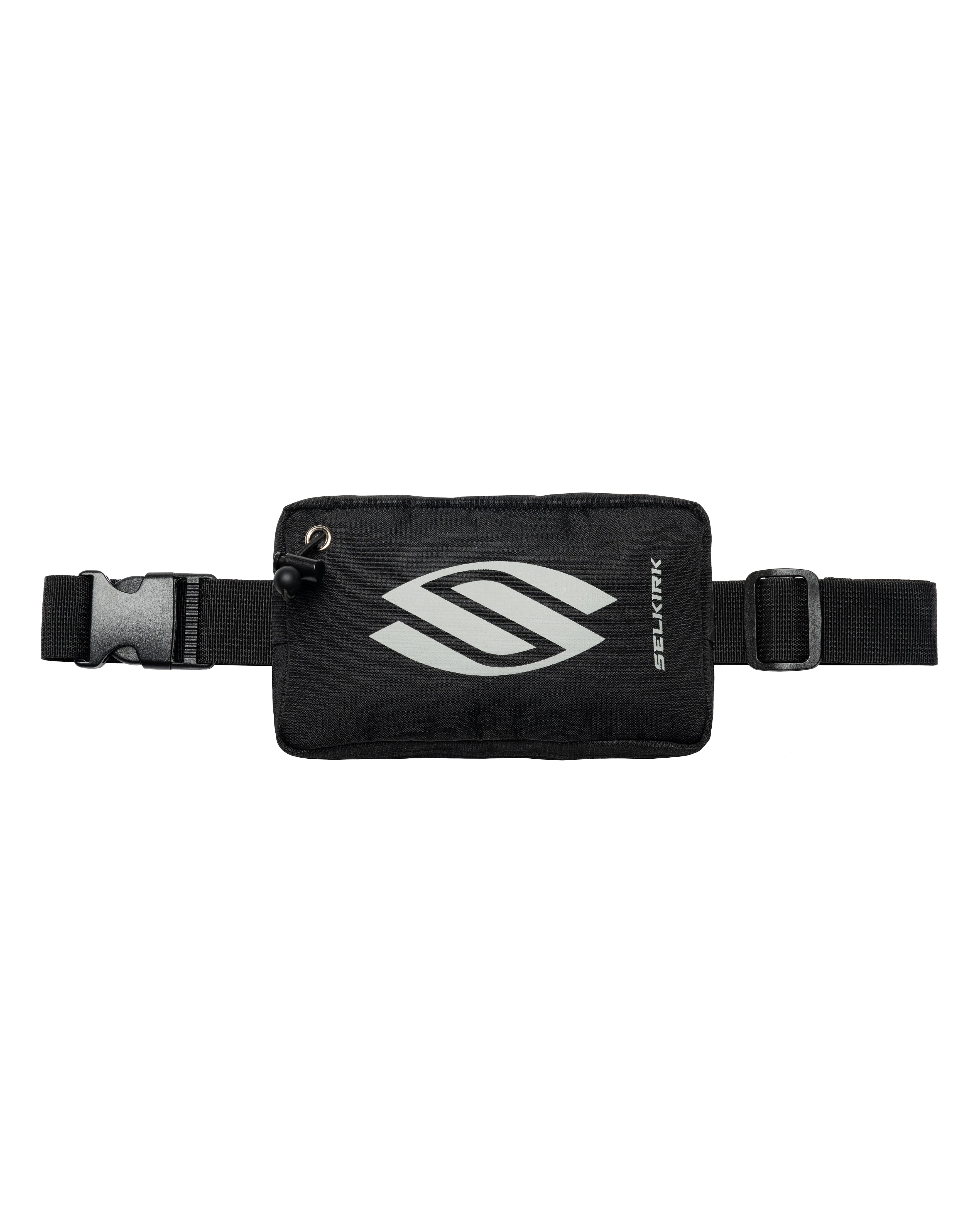 Core Line Mini Pickleball Fanny Pack in black with logo