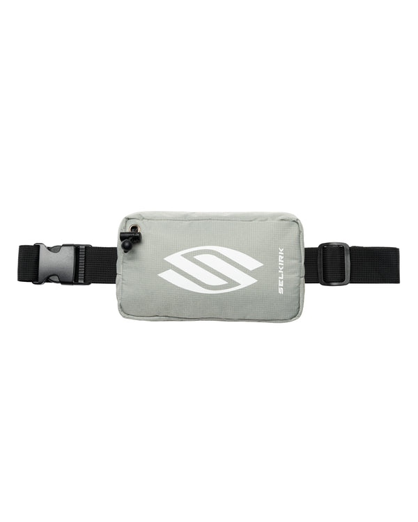 Gray Core Line Mini Pickleball Fanny Pack with logo