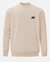 Tan Selkirk Sport TruWear Men's Lifestyle Performance Crewneck with logo on chest