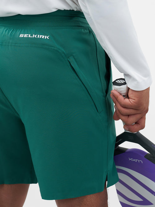 Selkirk Sport Essentials 7” performance men’s pickleball shorts.