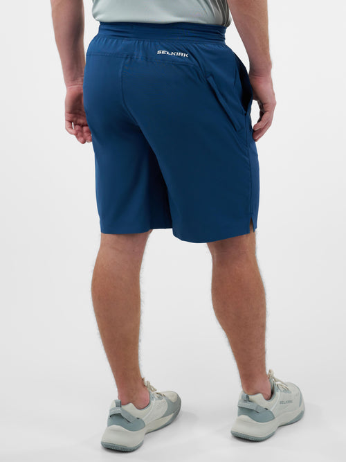 Selkirk Sport Essentials 9” performance men’s pickleball shorts.