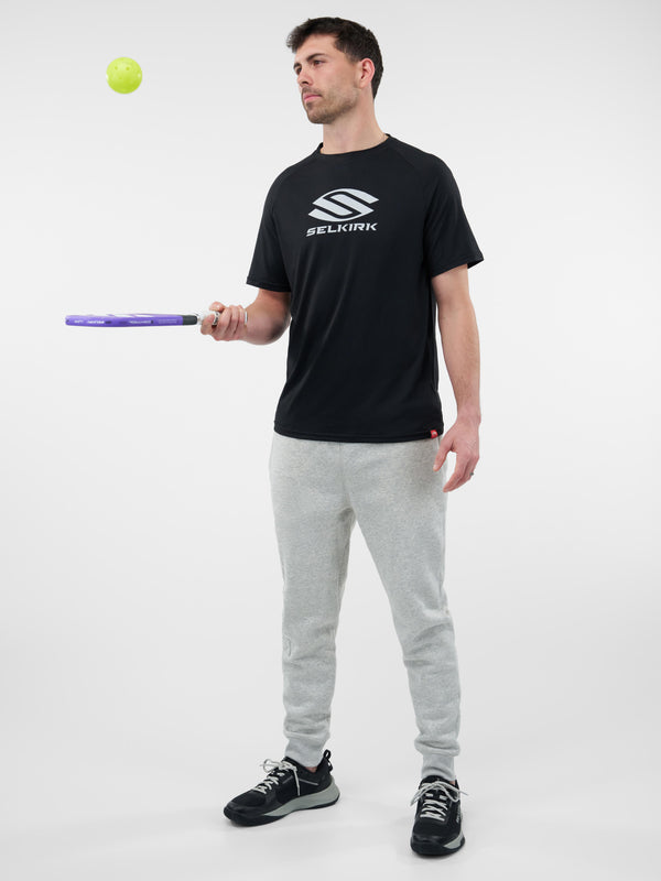 Selkirk Sport Essentials DualSoft men’s short-sleeved graphic pickleball t-shirt.
