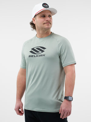 Selkirk Sport Essentials DualSoft men’s short-sleeved graphic pickleball t-shirt.