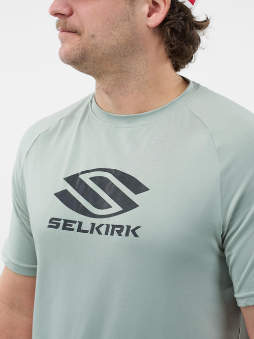 Selkirk Sport Essentials DualSoft men’s short-sleeved graphic pickleball t-shirt.