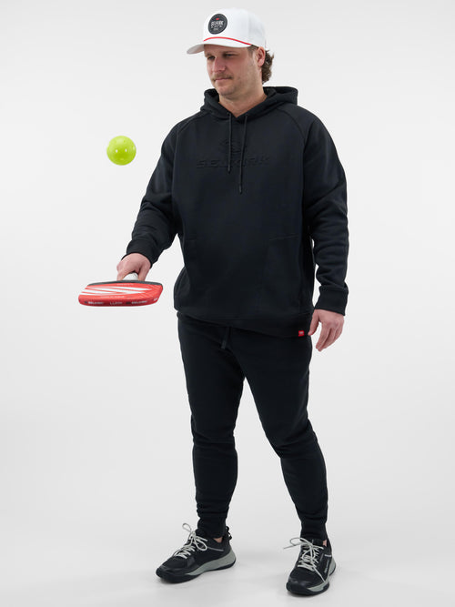 Selkirk Sport Essentials unisex embossed knit pickleball hoodie.