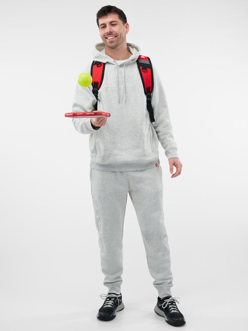 Selkirk Sport Essentials unisex embossed knit pickleball hoodie.