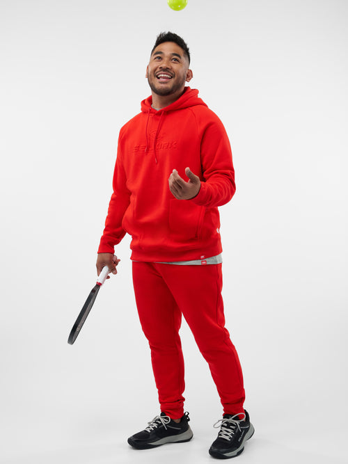 Selkirk Sport Essentials unisex embossed knit pickleball hoodie.
