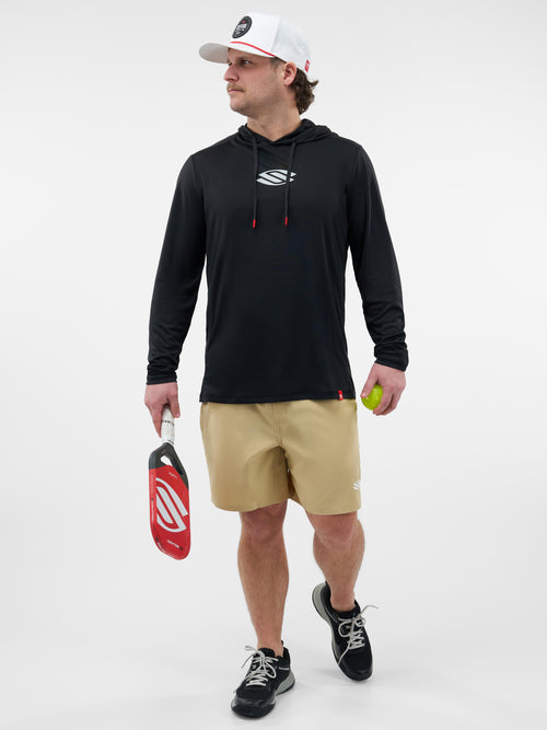 Selkirk Sport Essentials sport-wik men’s lightweight pickleball hoodie.