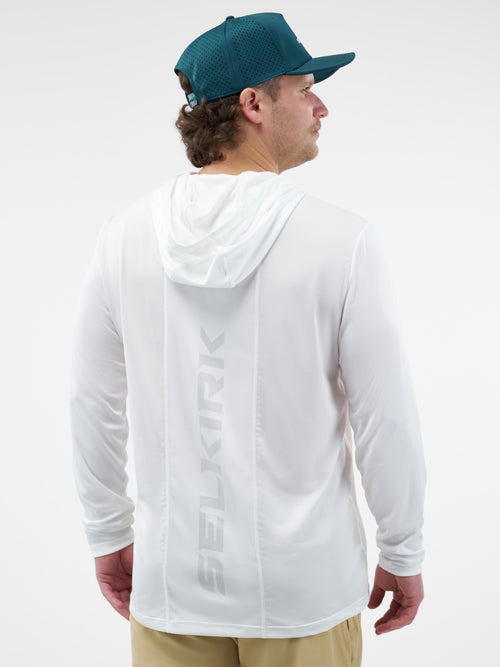 Selkirk Sport Essentials sport-wik men’s lightweight pickleball hoodie.