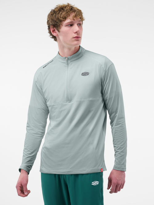 Selkirk Sport Essentials sports-wik men’s ¼-zip pickleball pullover.