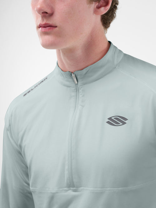 Selkirk Sport Essentials sports-wik men’s ¼-zip pickleball pullover.