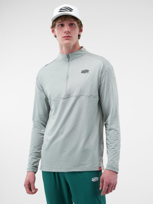 Selkirk Sport Essentials sports-wik men’s ¼-zip pickleball pullover.