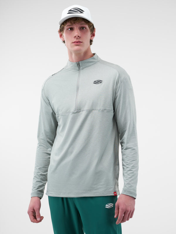 Selkirk Sport Essentials sports-wik men’s ¼-zip pickleball pullover.