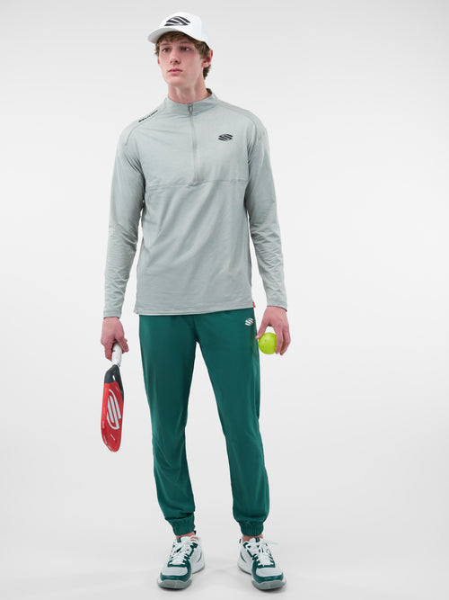 Selkirk Sport Essentials sports-wik men’s ¼-zip pickleball pullover.