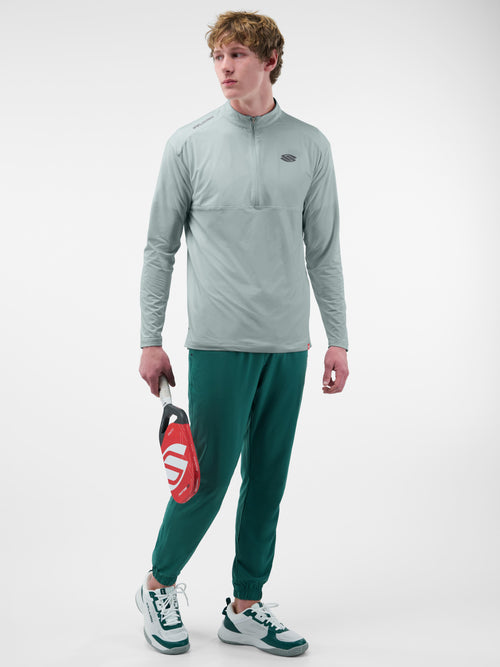 Selkirk Sport Essentials sports-wik men’s ¼-zip pickleball pullover.