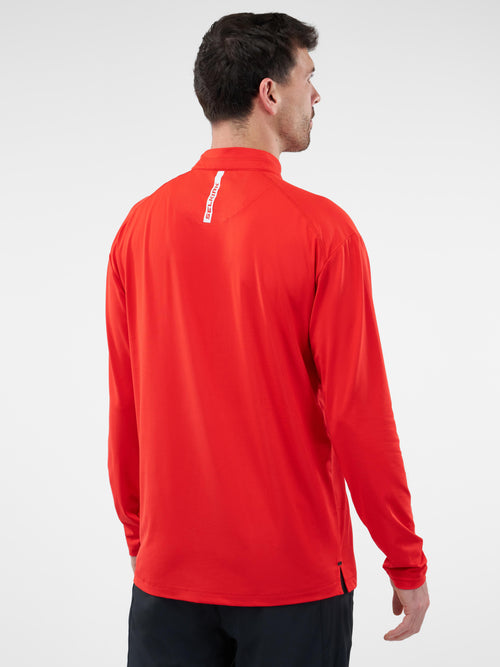 Selkirk Sport Essentials sports-wik men’s ¼-zip pickleball pullover.