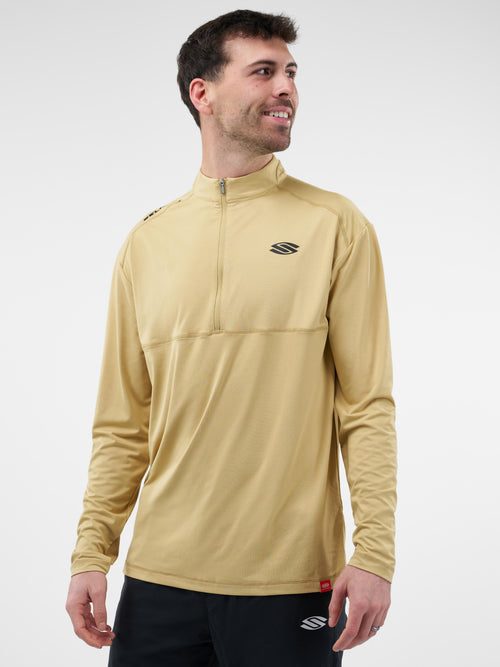 Selkirk Sport Essentials sports-wik men’s ¼-zip pickleball pullover.