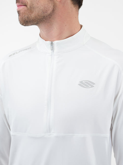 Selkirk Sport Essentials sports-wik men’s ¼-zip pickleball pullover.