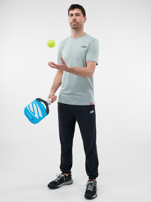 Selkirk Sport Essentials sports-wik men’s short-sleeved pickleball t-shirt.