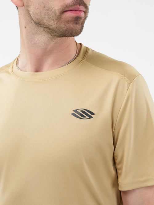 Selkirk Sport Essentials sports-wik men’s short-sleeved pickleball t-shirt.