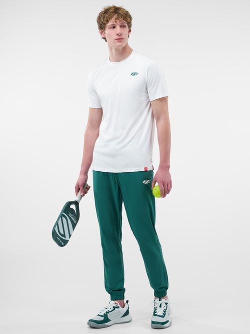 Selkirk Sport Essentials sports-wik men’s short-sleeved pickleball t-shirt.