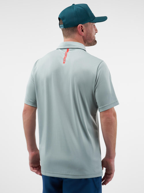 Selkirk Sport Essentials sports-wik men’s short-sleeved pickleball polo shirt.