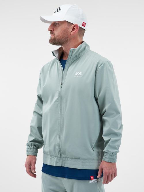 Selkirk Sport Essentials men’s warm-up pickleball full-zip jacket.