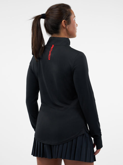 Selkirk Sport Essentials DualSoft women’s pickleball ¼-zip pullover.