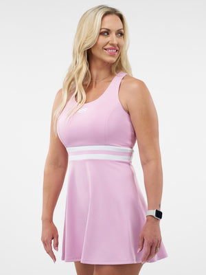 Selkirk women’s Essentials flare pickleball dress.