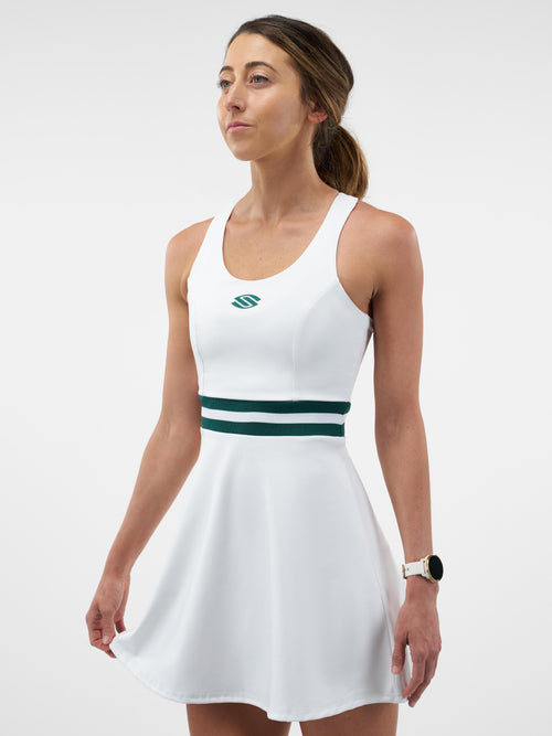 Selkirk women’s Essentials flare pickleball dress.