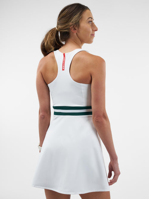 Selkirk women’s Essentials flare pickleball dress.