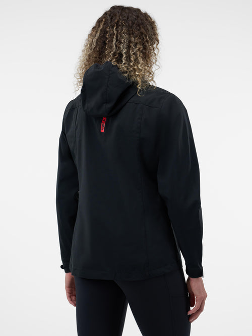 Selkirk Sport Essentials women’s hooded full-zip pickleball windbreaker jacket.