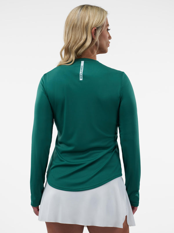 Selkirk Sport Essentials sport-wik women’s long-sleeved pickleball t-shirt.