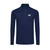 Navy Selkirk TruWear Men's Apex 2.0 Lifestyle Quarter Zip Pullover with logo