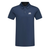 Navy Selkirk TruWear Men's Crest Lifestyle Performance Polo 2.0 with logo