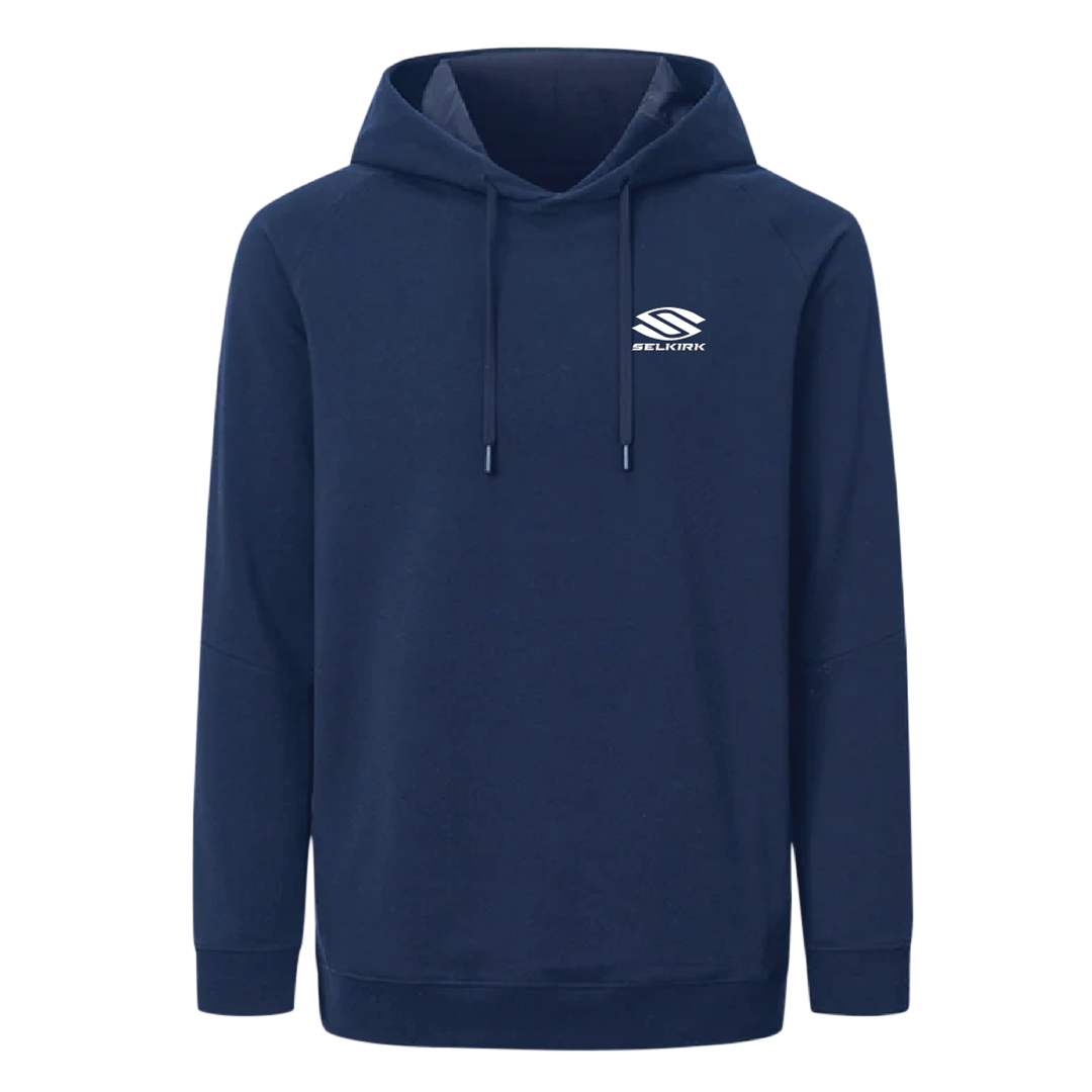 Navy Selkirk TruWear Men's Singular Lifestyle Performance Hoodie with logo