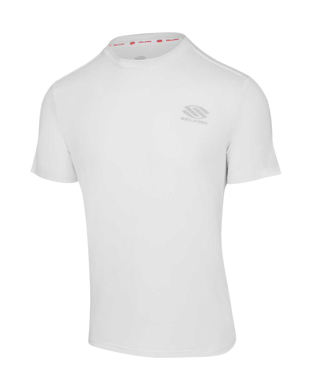 Black AeroFiber Collection Men's Short-Sleeve T-Shirt with Selkirk logo