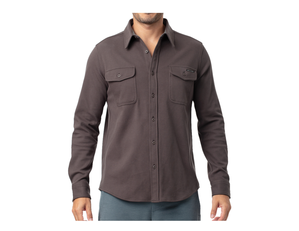 Selkirk Sport Spring Owen Men’s Banks Chambray Button-Down Pickleball Shirt.