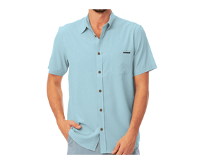 Selkirk Pickleball Spring Owen Collection Men's Horizon UPF50 Tech Short Sleeve Button Down Shirt.