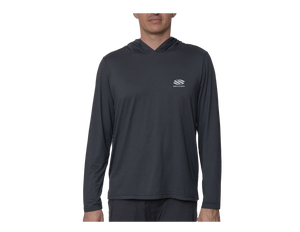 Selkirk Pickleball Spring Owen Men's Campton UPF50 Hooded Long Sleeve Shirt.