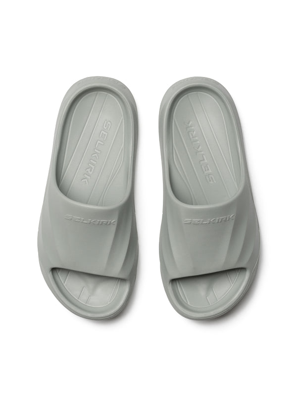 Selkirk pickleball slides shoes in grey.