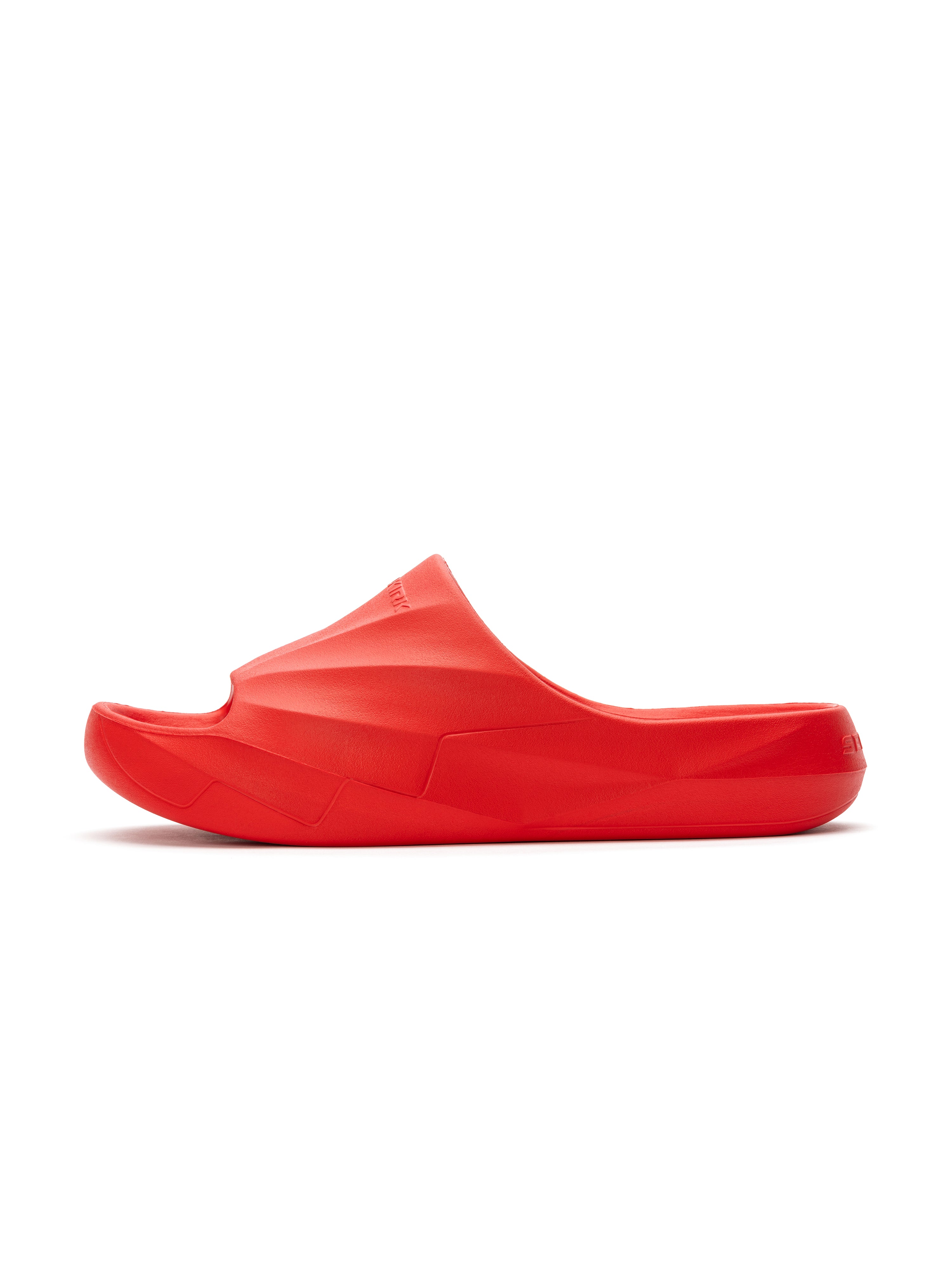 Red Selkirk Podium Pickleball Slide shoe with a sleek design