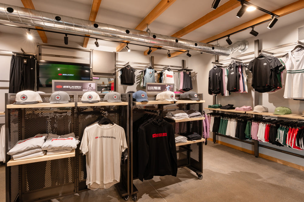 Selkirk pickleball store in Coeur d'Alene, Idaho.