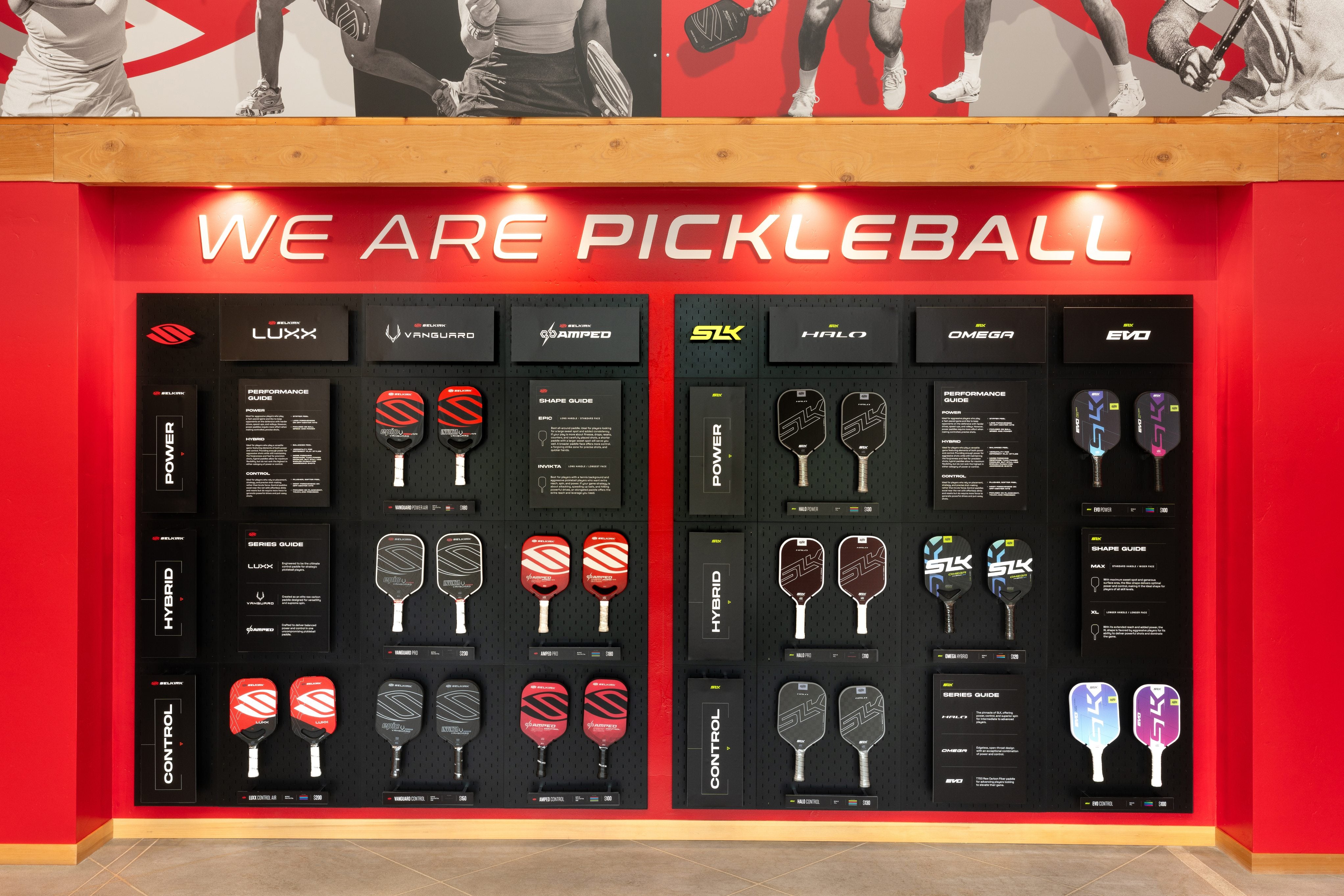 Selkirk pickleball store in Coeur d'Alene, Idaho.