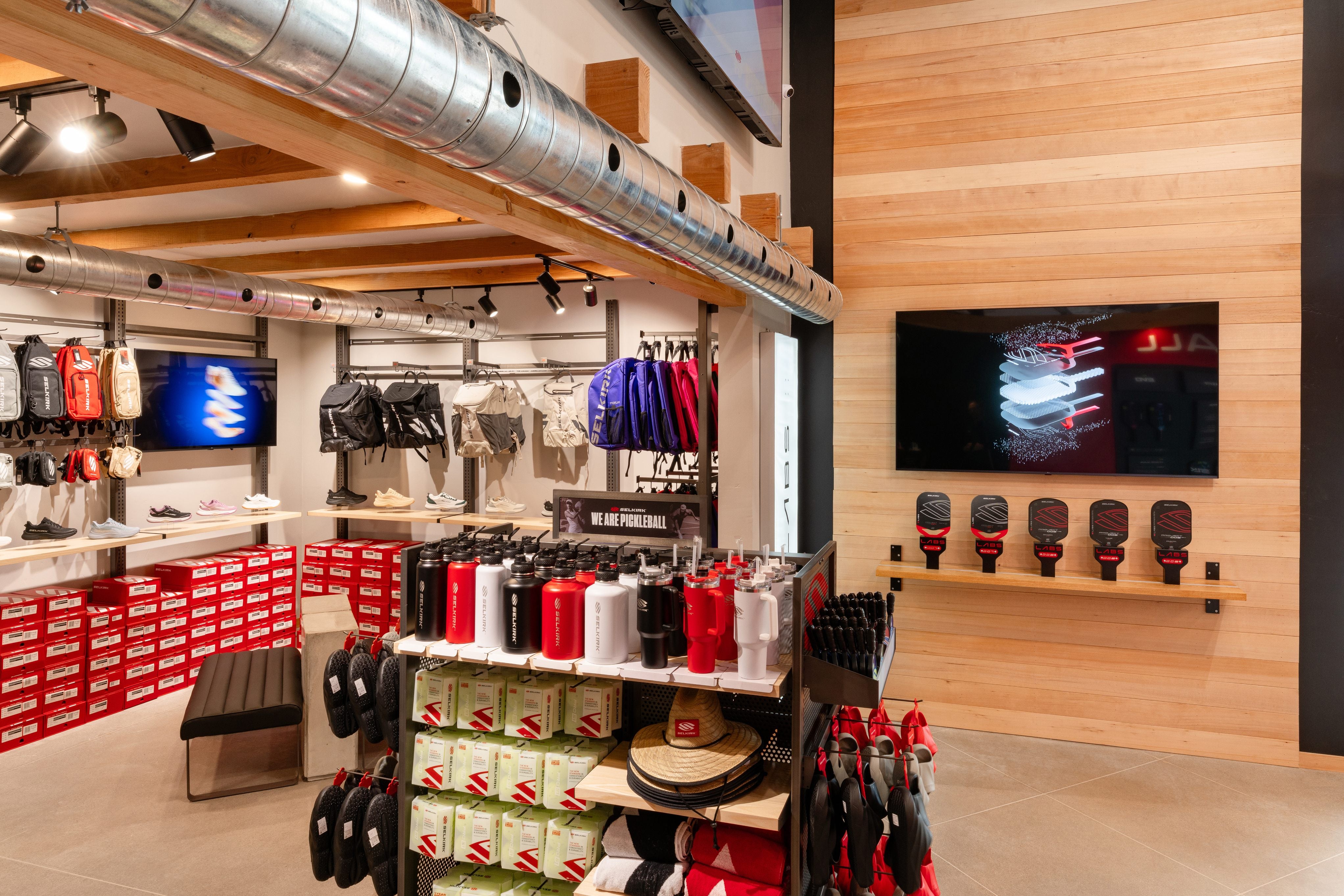 Selkirk pickleball store in Coeur d'Alene, Idaho.