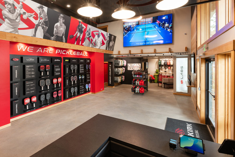 Selkirk pickleball store in Coeur d'Alene, Idaho.