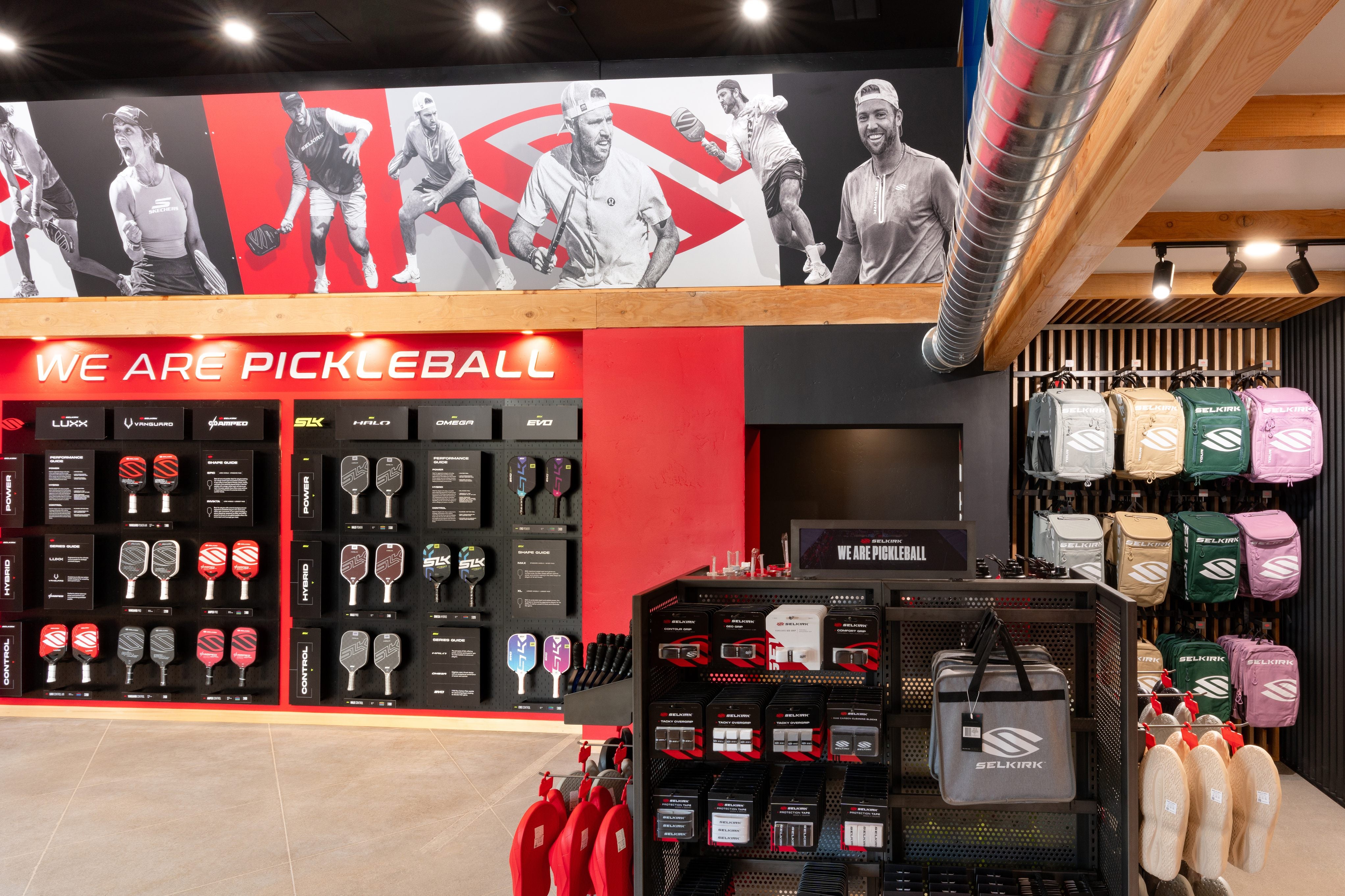 Selkirk pickleball store in Coeur d'Alene, Idaho.